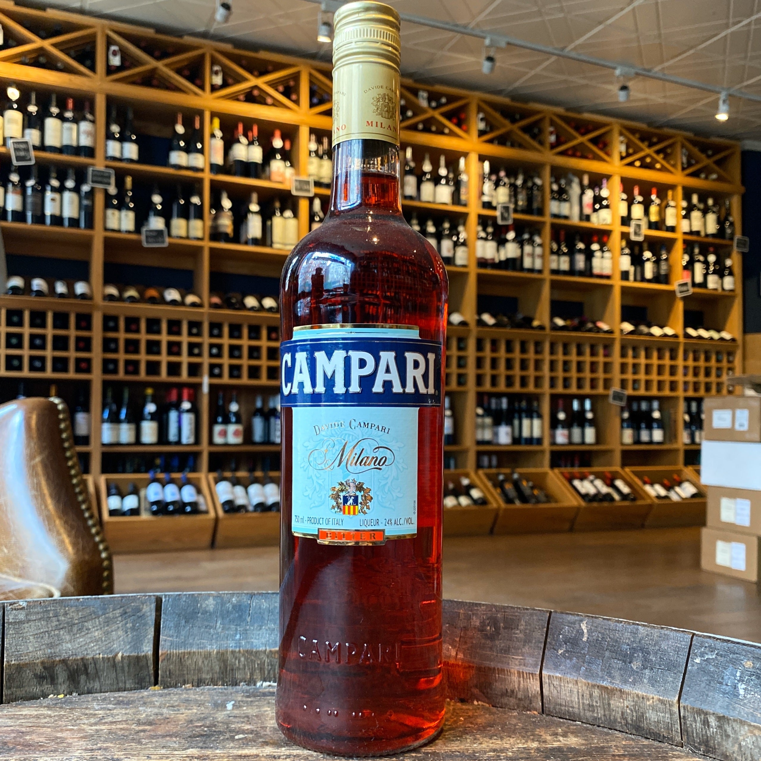 Campari Bitter Aperitivo (750ml) | Alphabet City Wine Co.