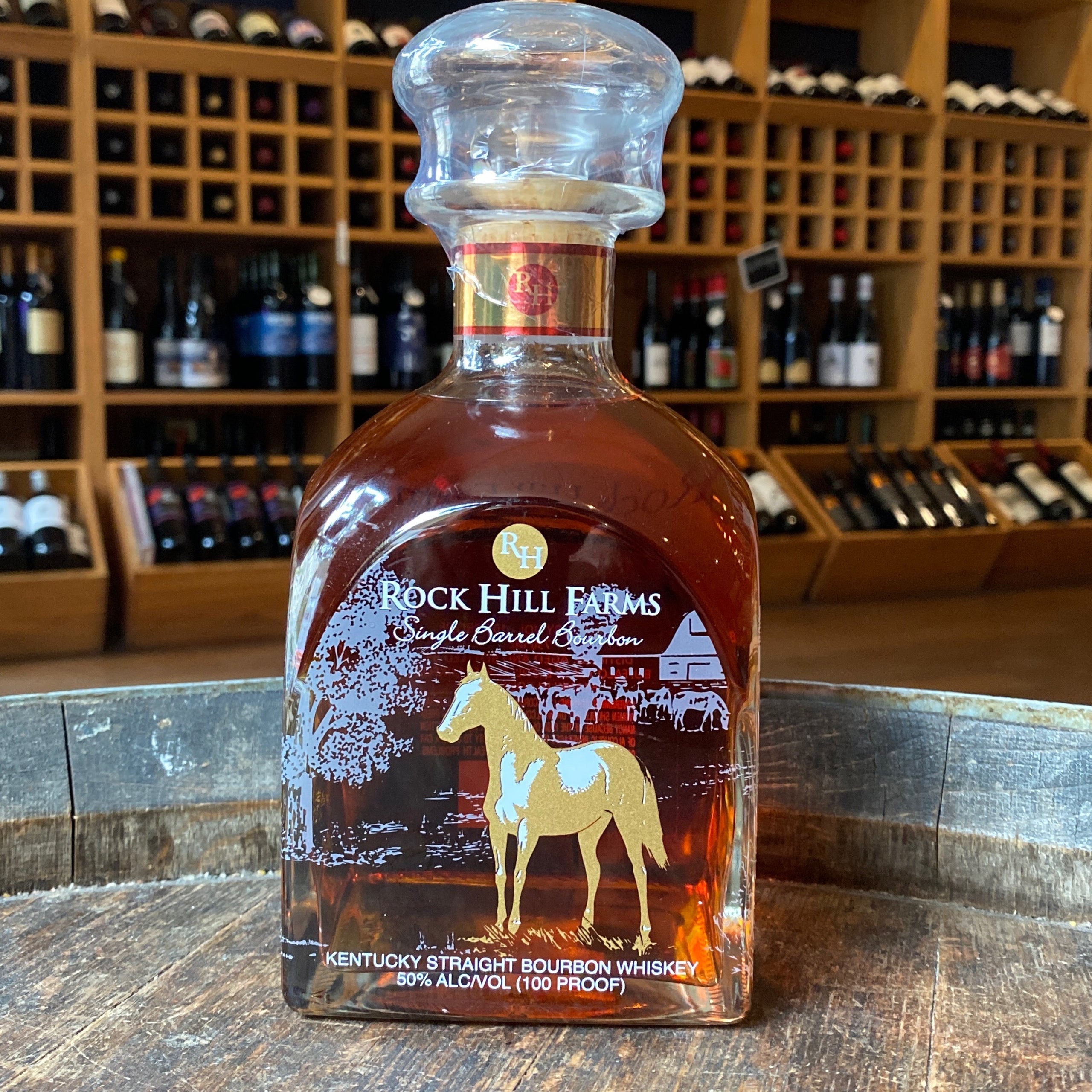 Rock Hill Farms Single Barrel Bourbon 100 Proof (750ml) | Alphabet City  Wine Co.